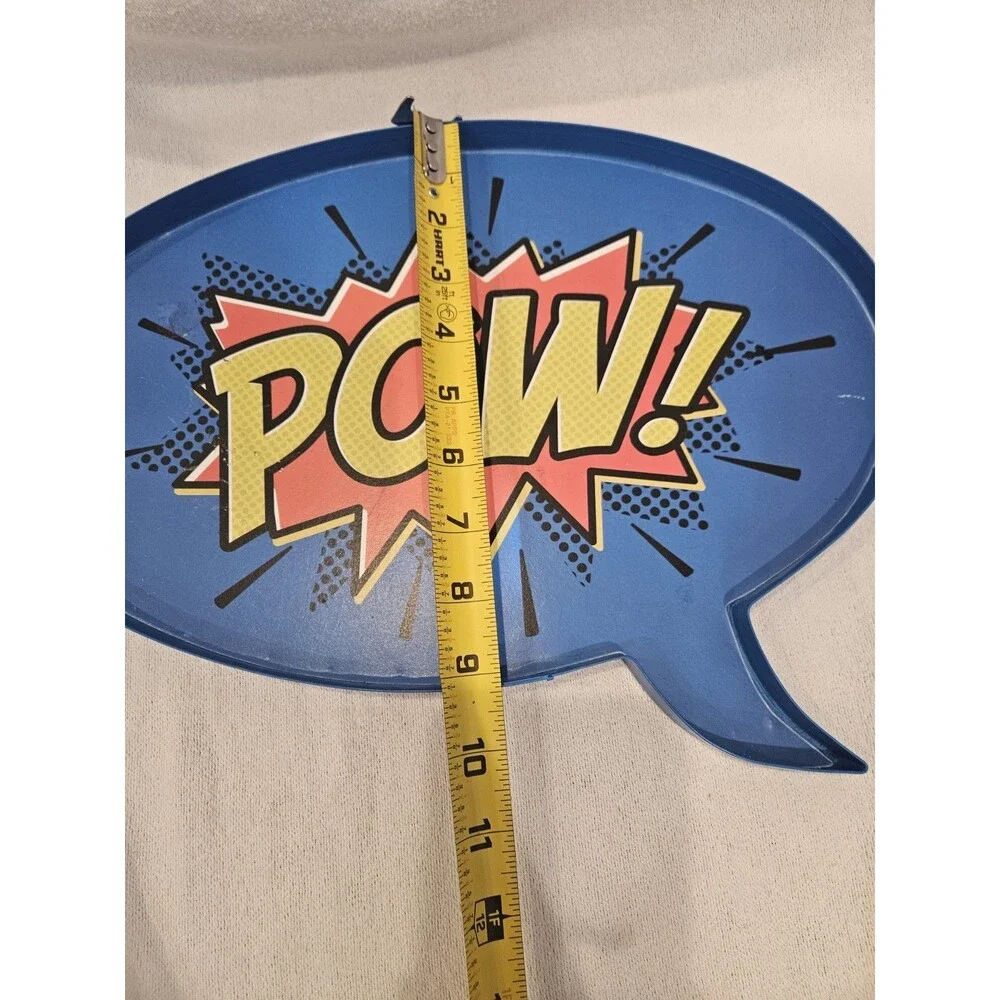 Pow! Caption Bubble Cartoon Caption Metal Sign from Hobby Lobby Comics